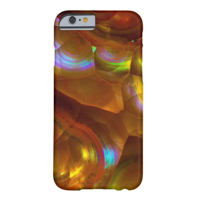 Iridescent orange fire opal Case-Mate iPhone case (Back)