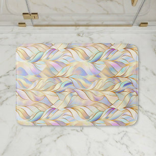 Iridescent Pastel Bath Mat