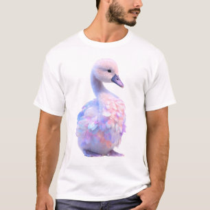 Iridescent Pastel Fantasy Cygnet Men T-Shirt