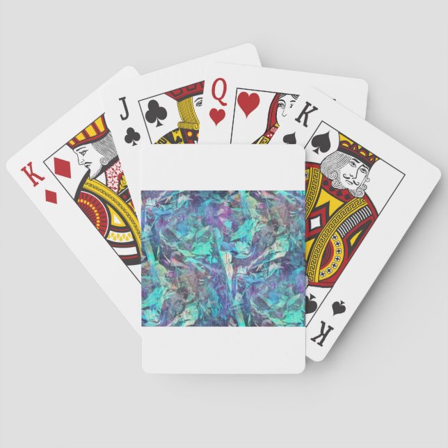 iridescent playing cards (Back)