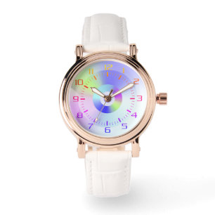 Iridescent Rainbow Gradient Watch