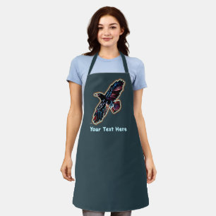 Iridescent Raven Apron