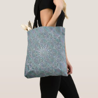 Iridescent Shimmer Mandala Boho Chic