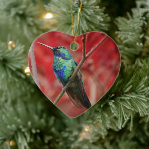 Iridescent Shine Ceramic Tree Decoration
