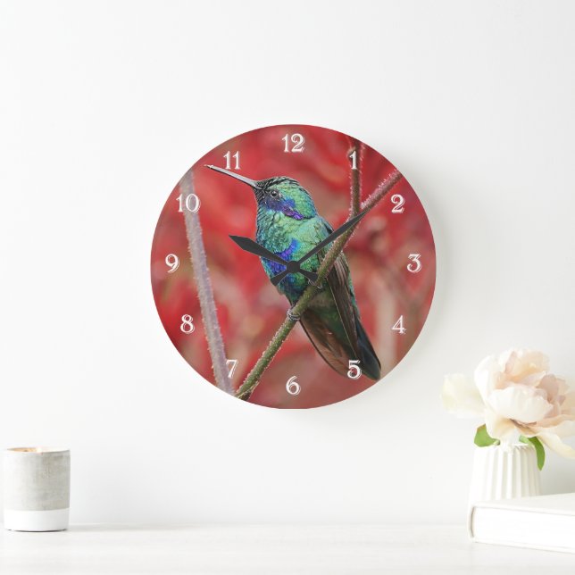 Iridescent Shine Large Clock (Home)