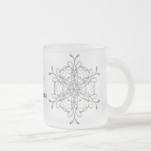 Iridescent Snowflake Mug