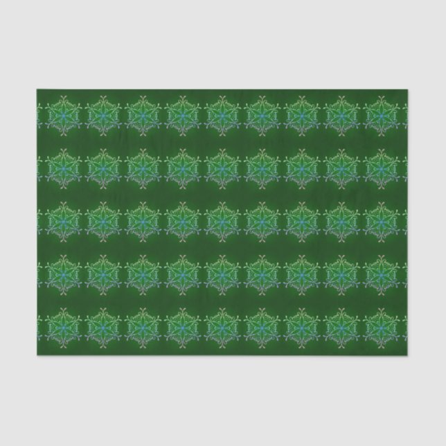 Iridescent Snowflake Tissue Paper (Front)