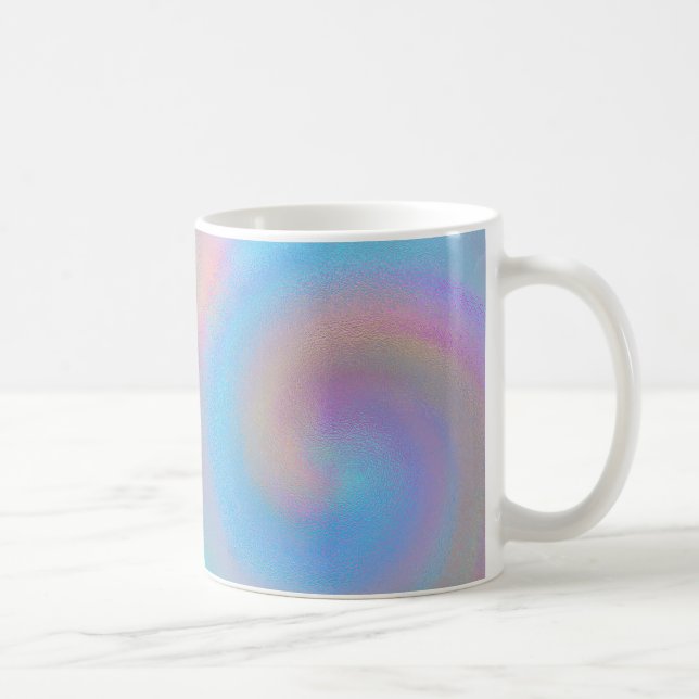 Iridescent Spiral Coffee Mug (Right)