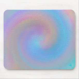 Iridescent Spiral Mouse Mat