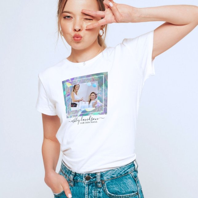 Iridescent Tinsel Company Business Photo T-Shirts (Creator Uploaded)