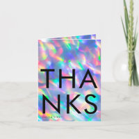 Iridescent Ultra Modern Monogram Wedding