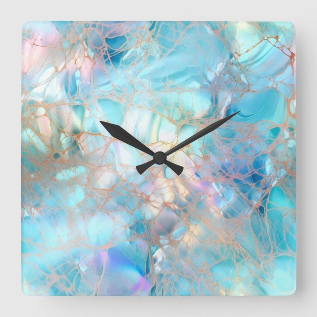 Iridescent Wall Clock (Front)
