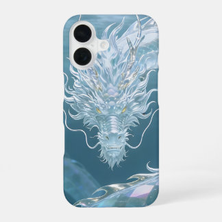 Iridescent Water Dragon Art Fantasy Dragon Design iPhone 16 Case