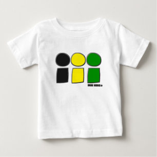 iRiE KiDZ® 'Jamaica Flag Colours' Baby T-Shirt