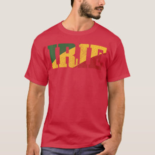 Irie Reggae Music Jamaica Retro Vintage Rasta Rast T-Shirt