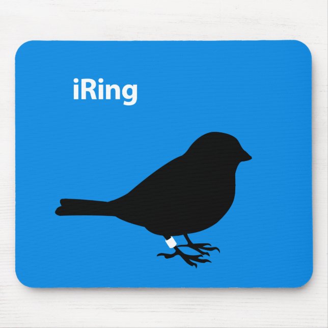 iRing Blue Mouse Mat (Front)