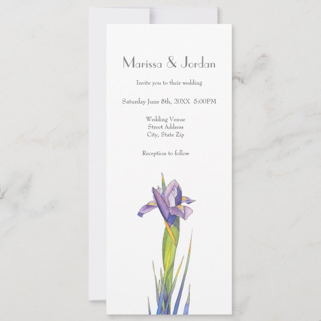 Iris 2 invitation (Front)