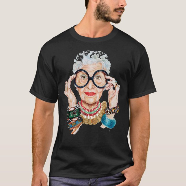 iris apfel Essential T-Shirt (Front)