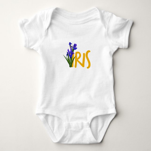 Iris Baby Bodysuit (Front)