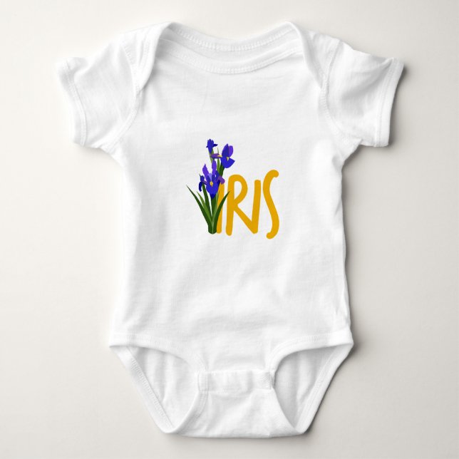 Iris Baby Bodysuit (Front)