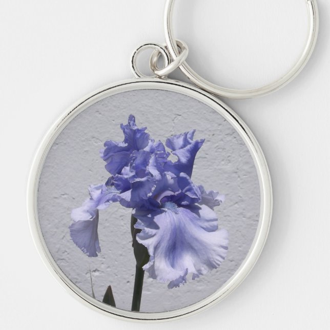 Iris Bloom Key Ring (Front)