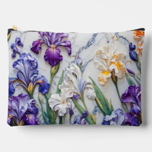 Iris Bloom Toiletry and Jewelry Bag