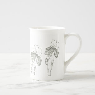 Iris Bone China Mug