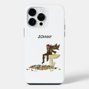Iris Boy Fairy On Mushroom iPhone / iPad case