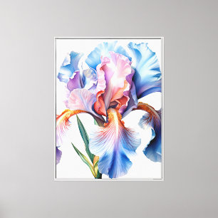 Iris Canvas Wall Art