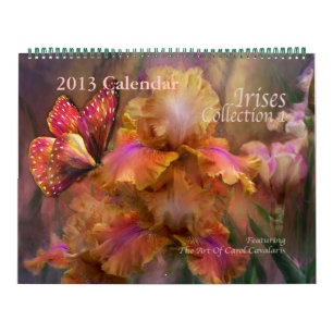 Iris Collection 1 Art Calendar 2013