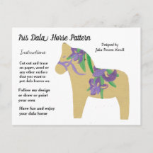 Iris Dala Horse Pattern to Share
