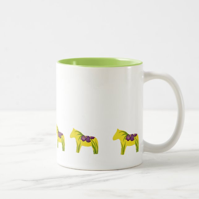 Iris Dala Horses Mug (Right)