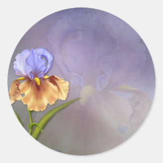 Iris Dream Classic Round Sticker