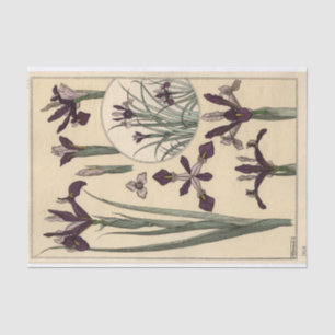 Iris, Eugene Grasset's Botany Series Tissue Paper