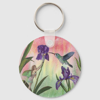 Iris Fairy Key Ring