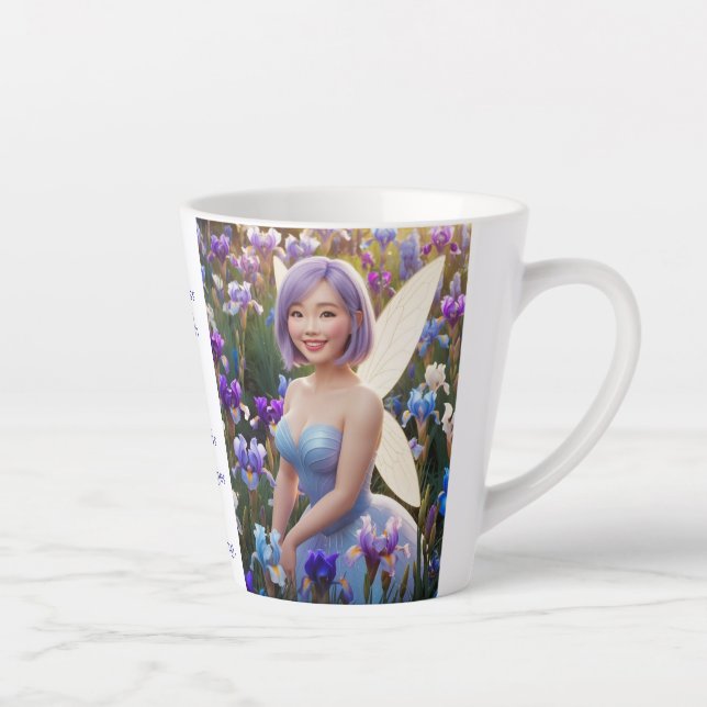 Iris Fairy Latte Mug (Right)