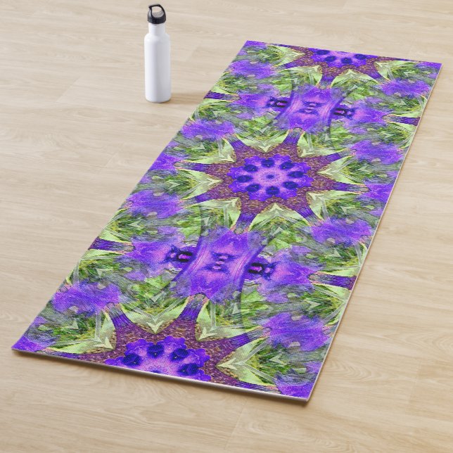 Iris Field.... Yoga Mat (In Situ)