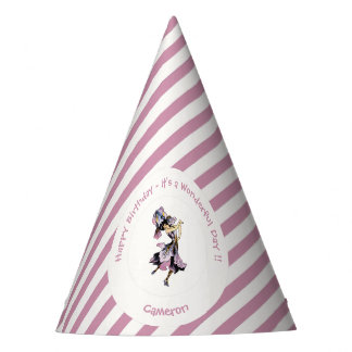 Iris - Fleur-de-Lis Whimsical Flower Party Supply Party Hat