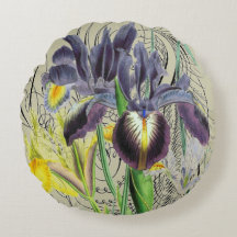 Iris Floral Fantasy 2.0 Round Neutral