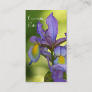 Iris Flower Business Cards