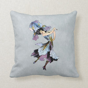 iris flower fairy cushion