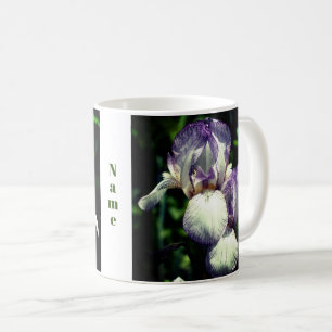 Iris Flower Pair Personalized Coffee Mug