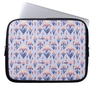 Iris Flower Pattern Laptop Sleeve