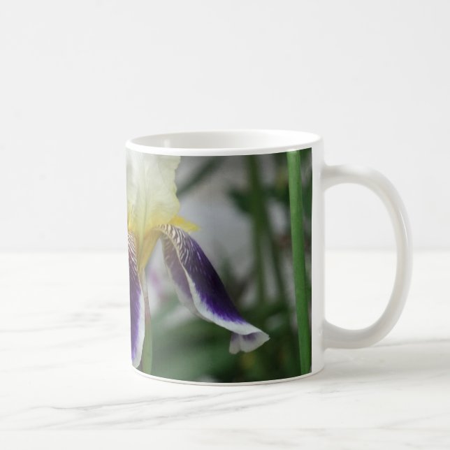Iris Flower Photo Mug (Right)