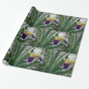Iris Flower Photo Wrapping Paper