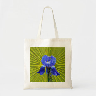 Iris flower tote bag