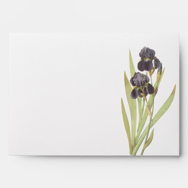 Iris Flowers Envelope (Front)