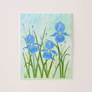 Iris Flowers Jigsaw Puzzle