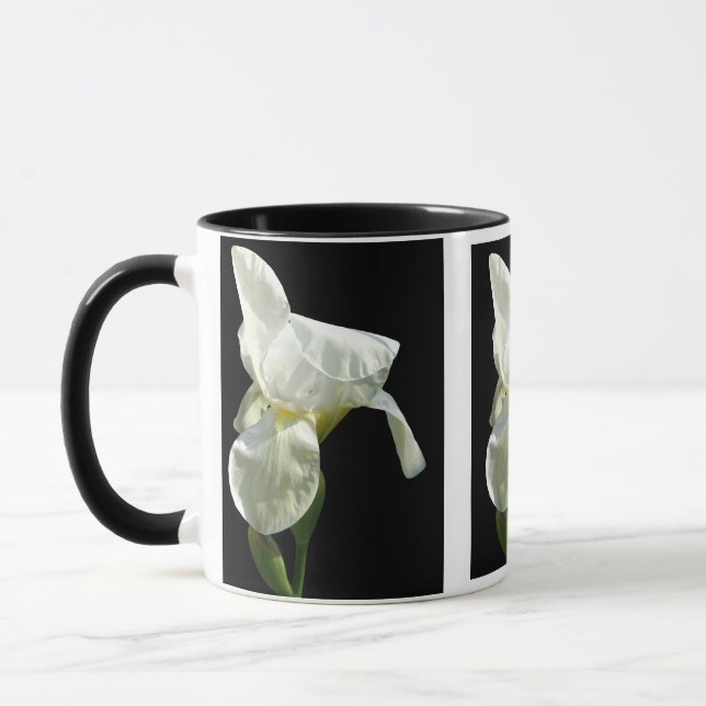 Iris Flowers Mug (Left)