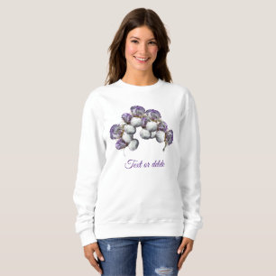 Iris Flowers Personalised Sweatshirt